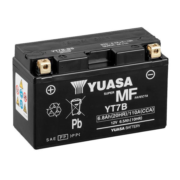 Batterie moto YUASA YB12-A-a 12V 12AH