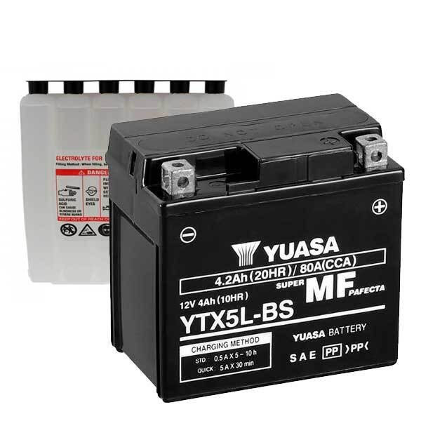 Batterie moto YUASA YB12-A-a 12V 12AH