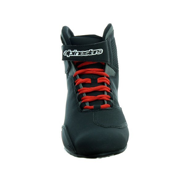 Alpinestars sector Shoe negro rojo talla 46 UE motocicleta zapatos Black red zapatos 