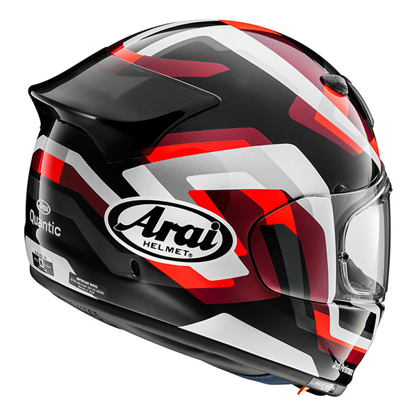 Arai Arai Quantic Full Face ERS Motorcycle Motorbike Helmet Face Red 
