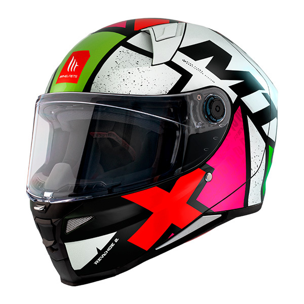 Full-Face Helmets MT REVENGE 2 S A1 BLACK GLOSS