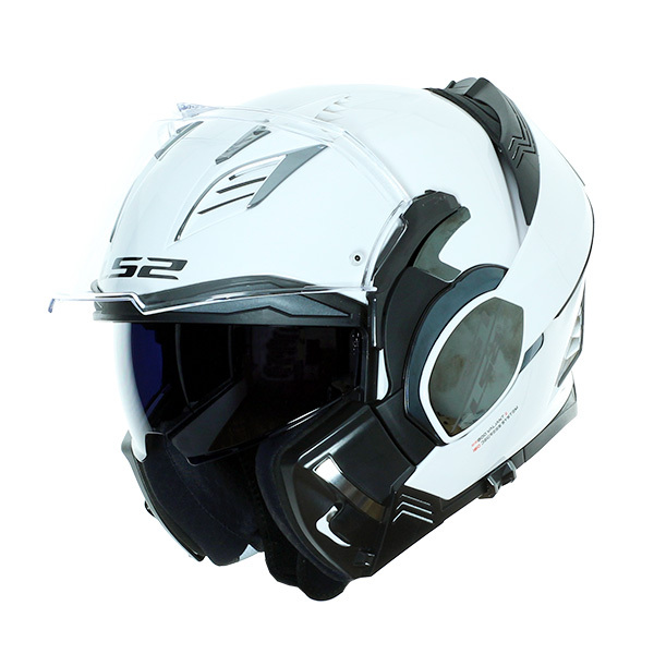 Flip Up Helmet LS2 FF900 Valiant II White - EuroBikes