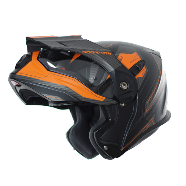 Casco Modulare Scorpion EXO-930 Solid Matt Pearl Black - EuroBikes