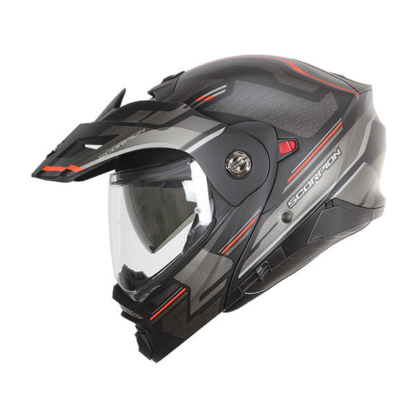 Scorpion ADX-2 Carrera Modular Helmet Matte Black Red - 223.00
