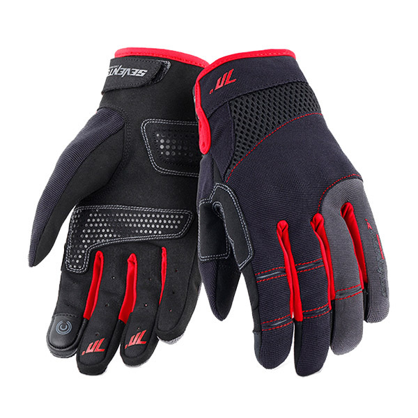 Gloves Furygan Galax Black Red - EuroBikes