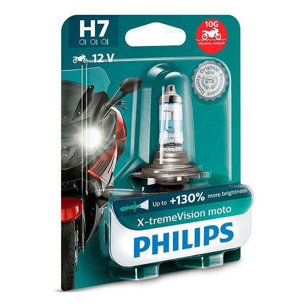 Lámpara Philips Halógena H7 Crystal Vision 12V 55W