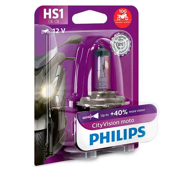 Lampara Halógena Moto Vision Philips - H7 12v 55w