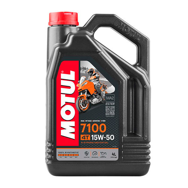 Motorcycle Oil Motul 7100 15W50 4T 4L - EuroBikes