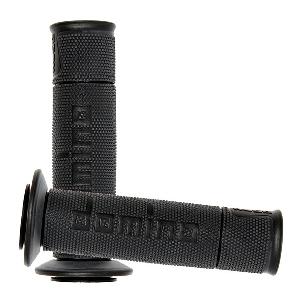 Domino A450 Racing Grips Anthracite Black - EuroBikes